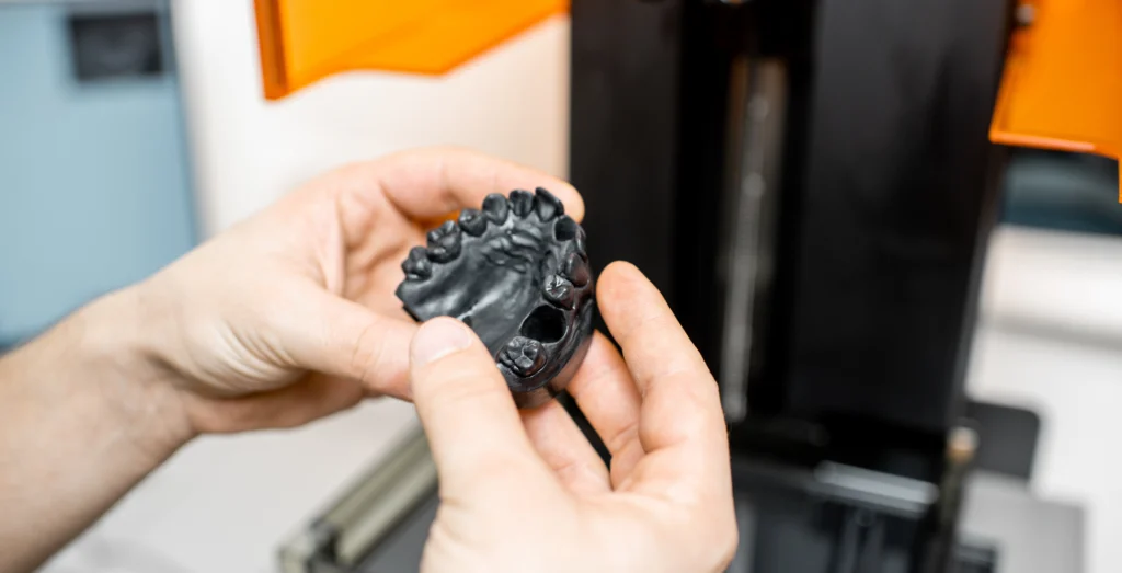 dental sektorunde 3d baski